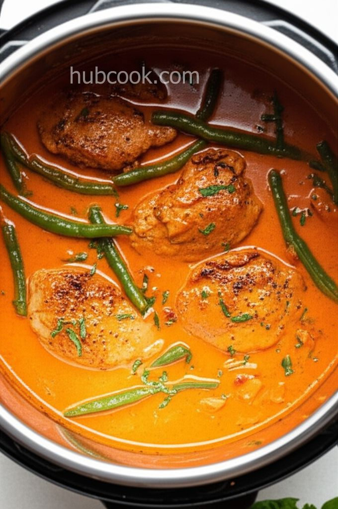 Instant Pot® Creamy Cajun Chicken Thighs