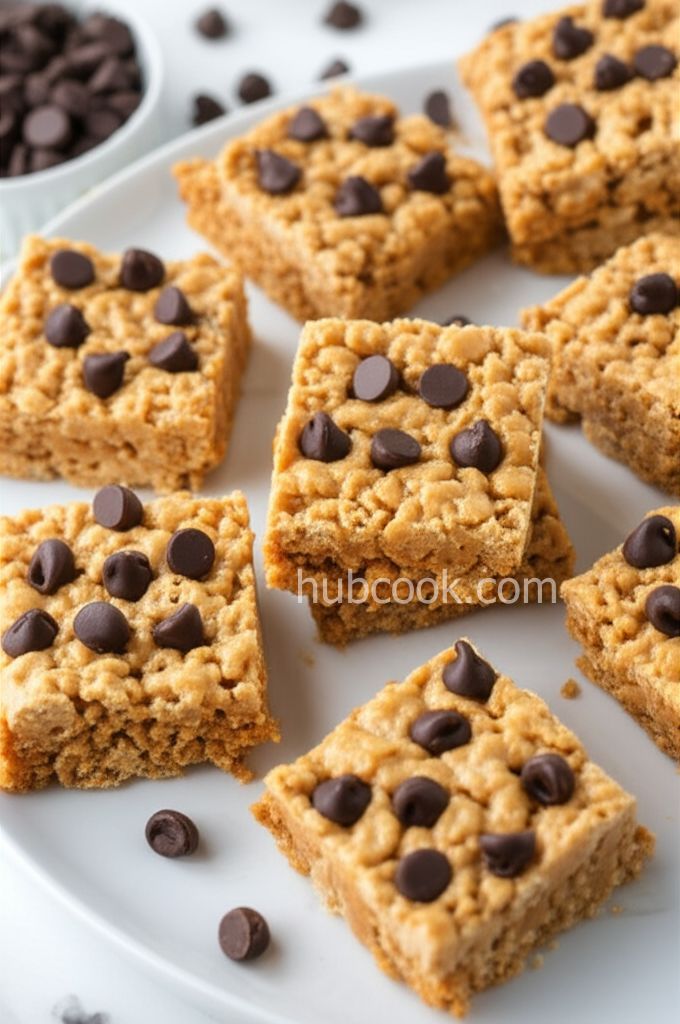 No-Bake Peanutty Graham Treats