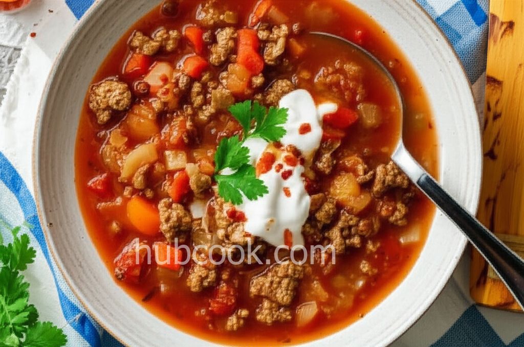 Quick and Easy Vegetable Beef Soup