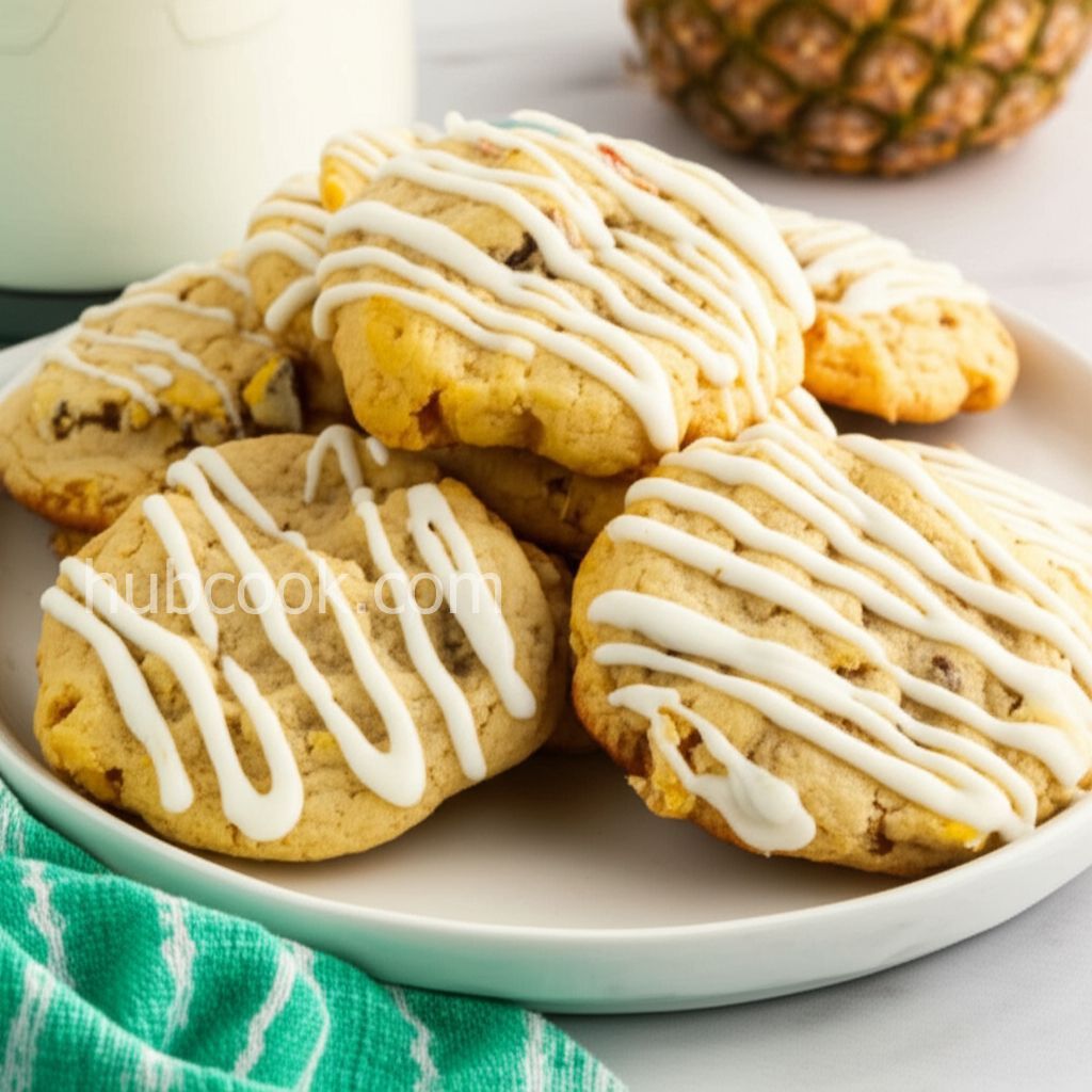 Soft Pineapple Cookies