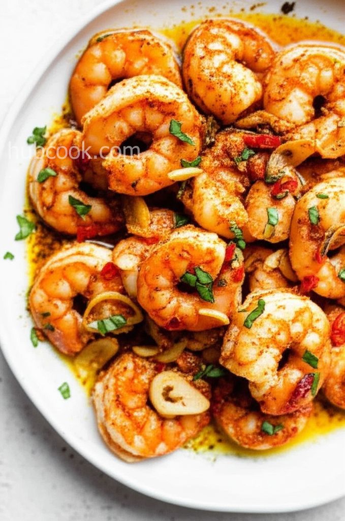 Spicy Garlic Shrimp