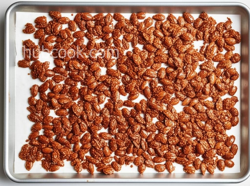 Sugared Toasted Almond Salad Topping