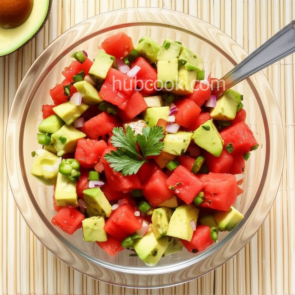 Watermelon Avocado Salsa