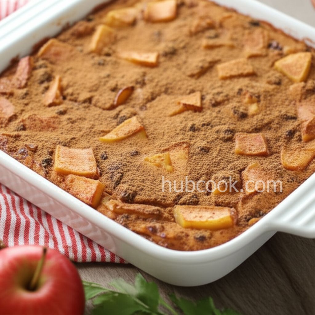 Apple Matzo Kugel