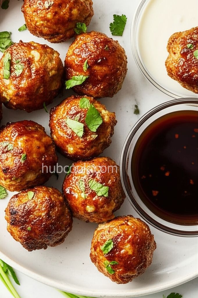 Asian Turkey Meatballs