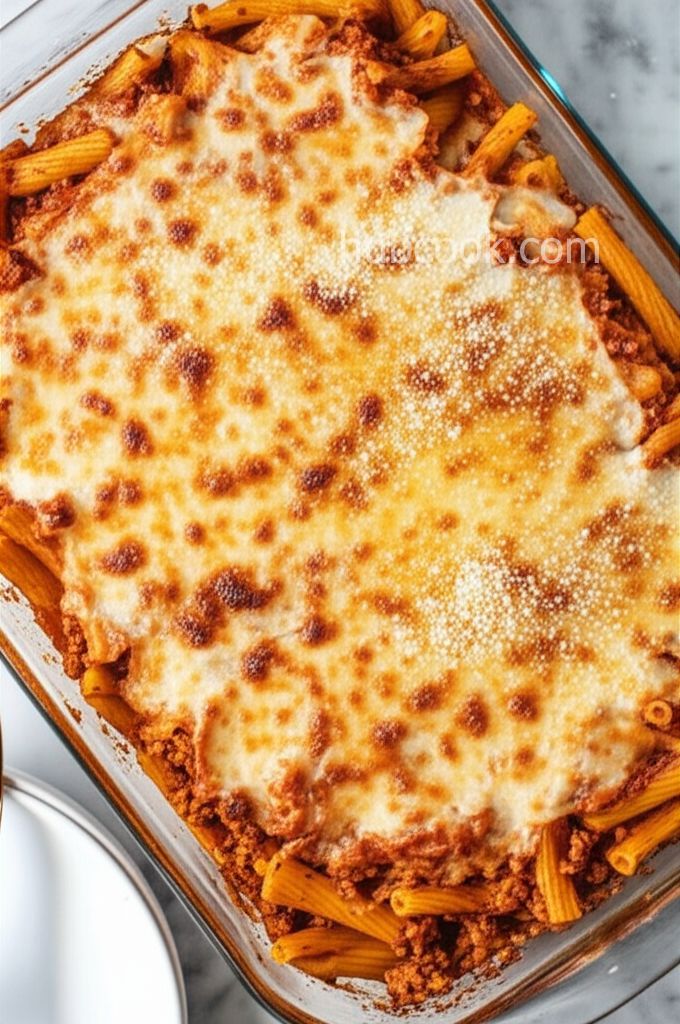 Baked Ziti with Ground Turkey