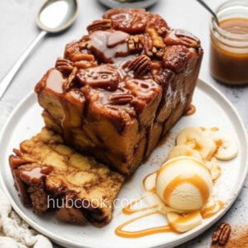 Bananas Foster Monkey Bread