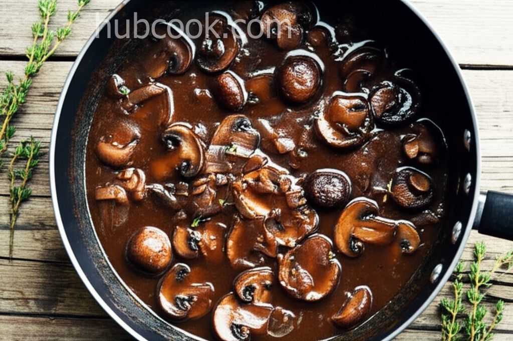 Burgundy Mushrooms