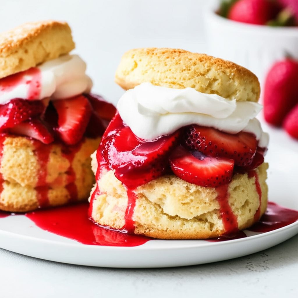 Buttermilk Strawberry Shortcake