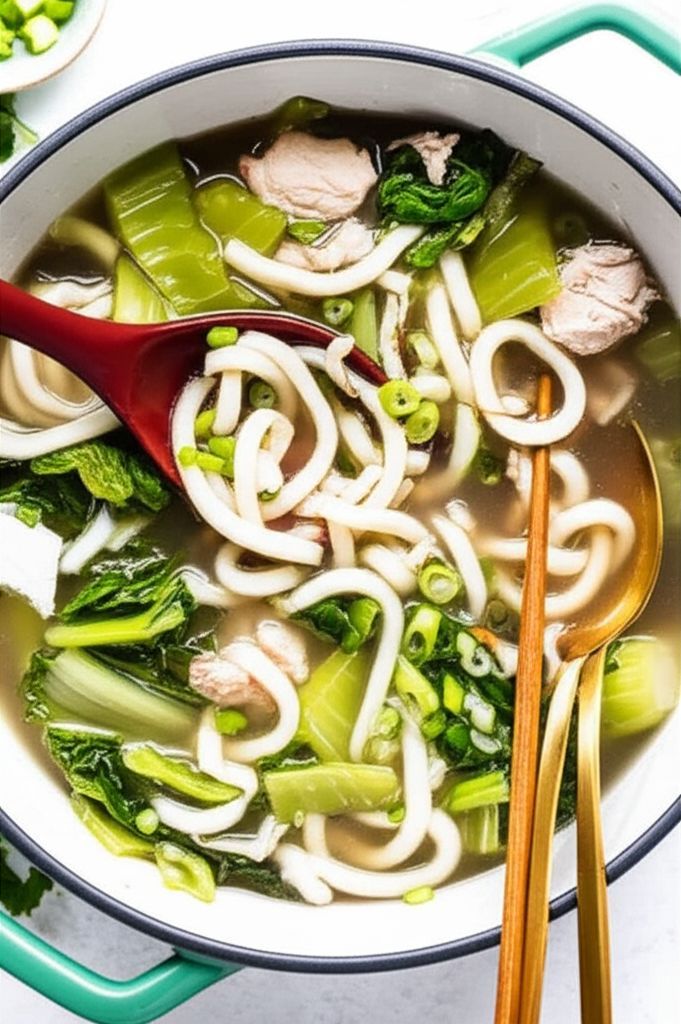 Chicken Udon Noodle Soup