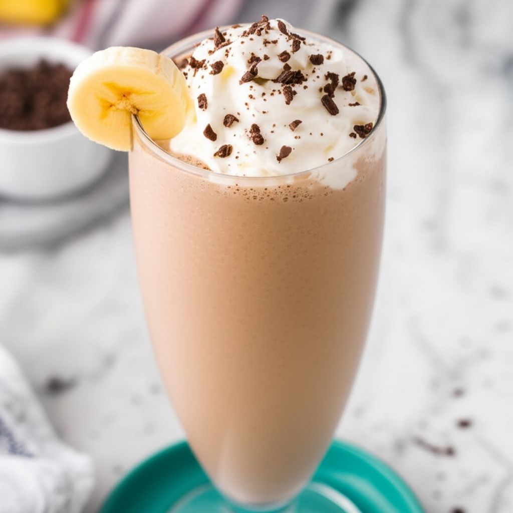 Chocolate Banana Milkshake