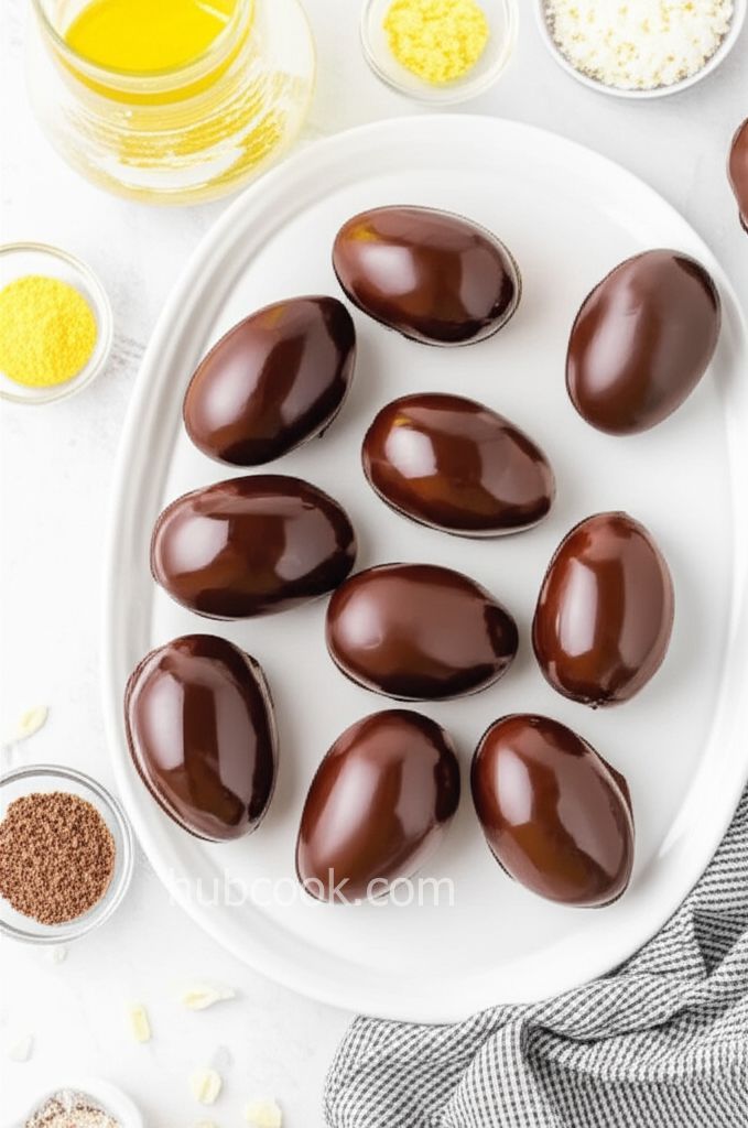 Chocolate-Covered Easter Eggs