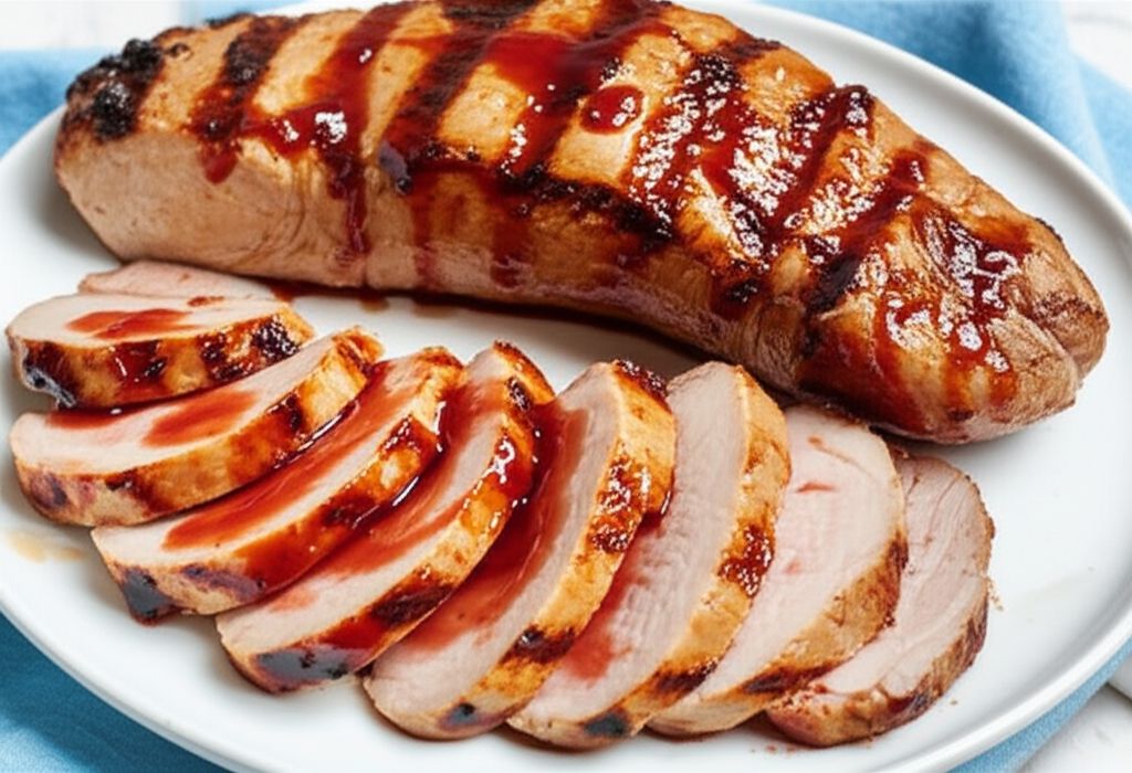 Fruity Grilled Pork Tenderloin