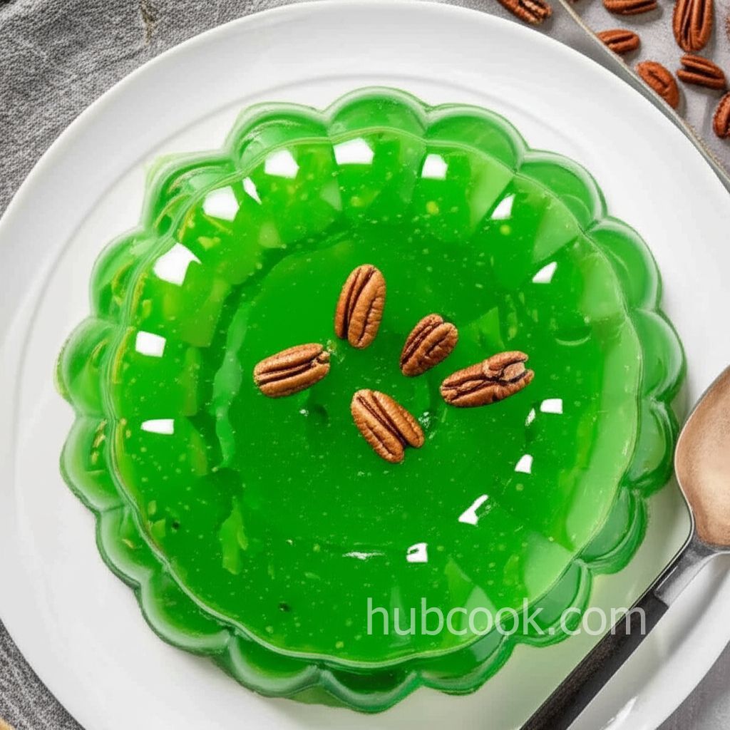 Holiday Green Gelatin Salad