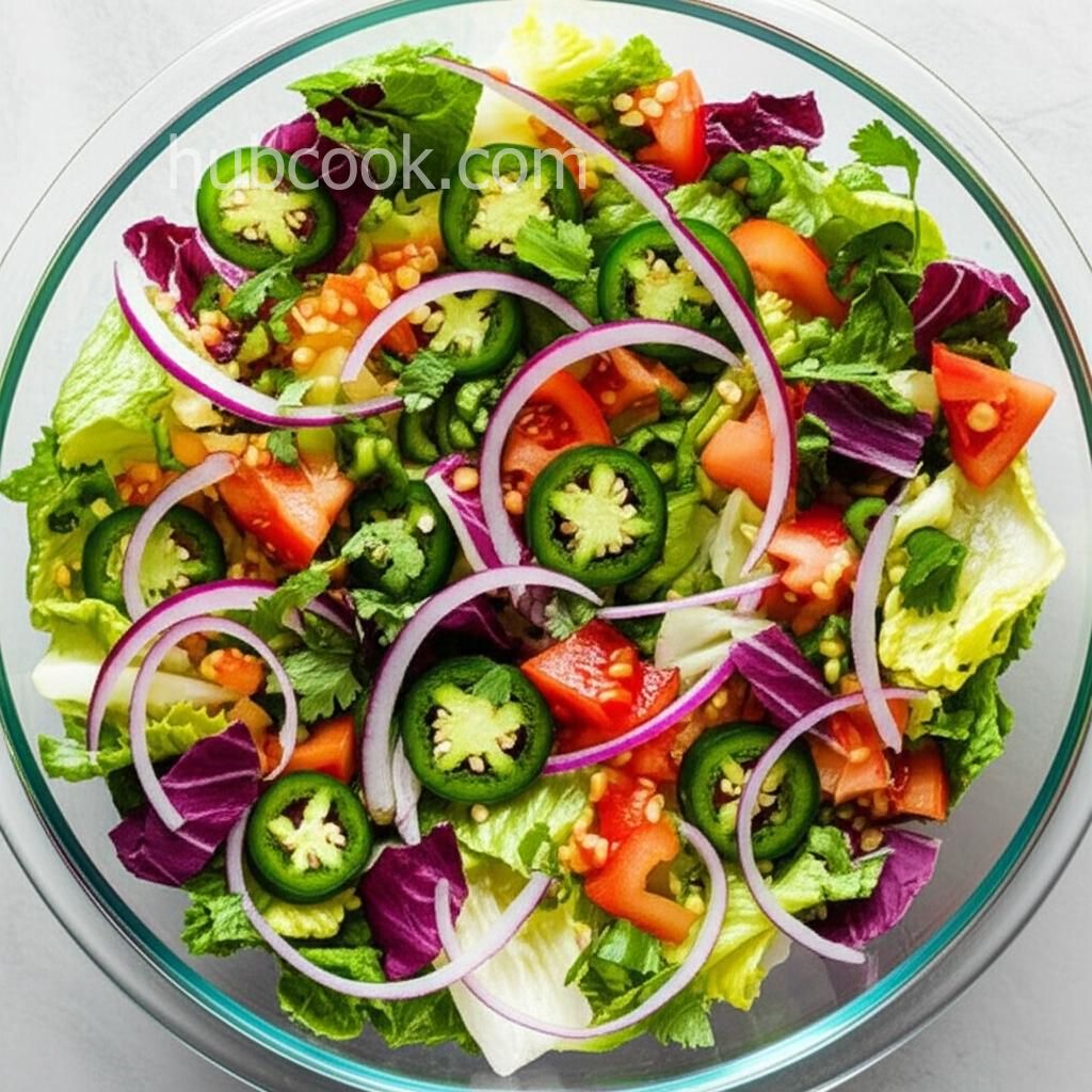 James' Fire Salad