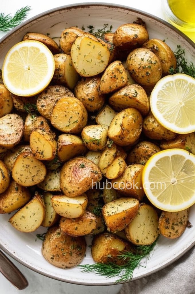 Laura's Lemon Roasted Potatoes