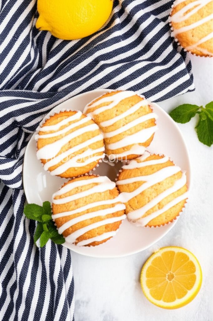 Lemon Yogurt Muffins