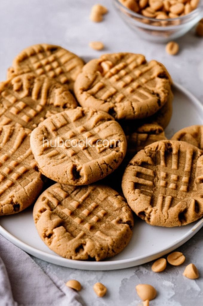 Old Fashioned Peanut Butter Cookies