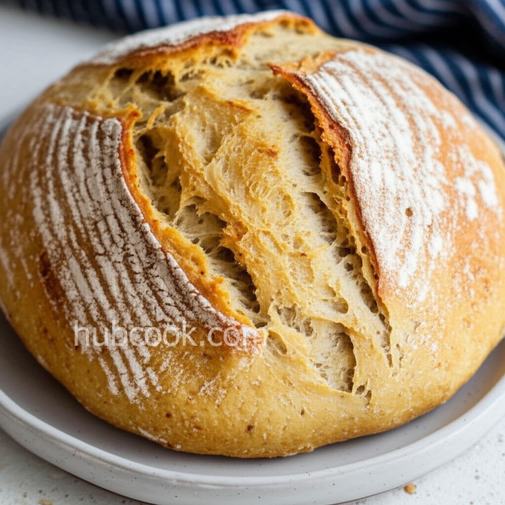 Overnight Slow Cooker Bread