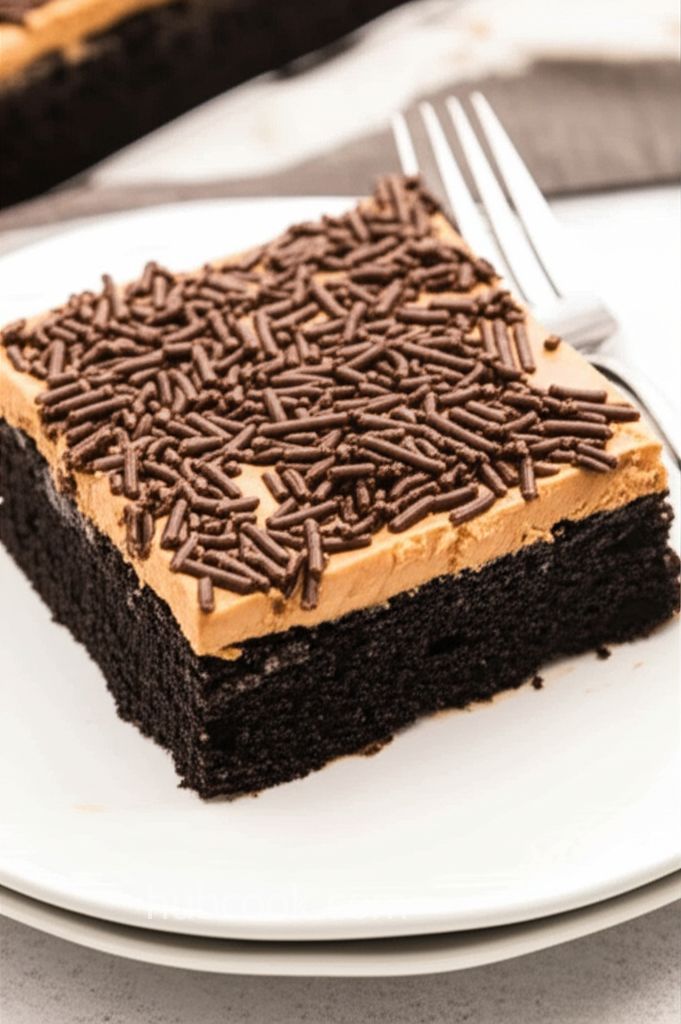 Peanut Butter and Chocolate Candy Cake