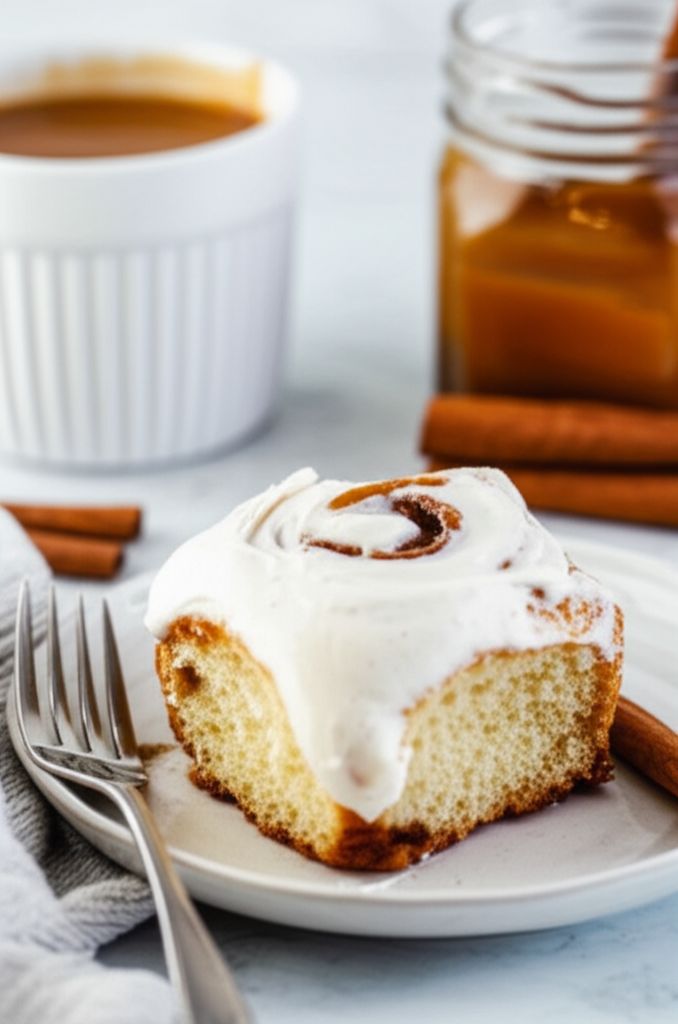 Pumpkin Cinnamon Rolls with Cream Cheese Frosting