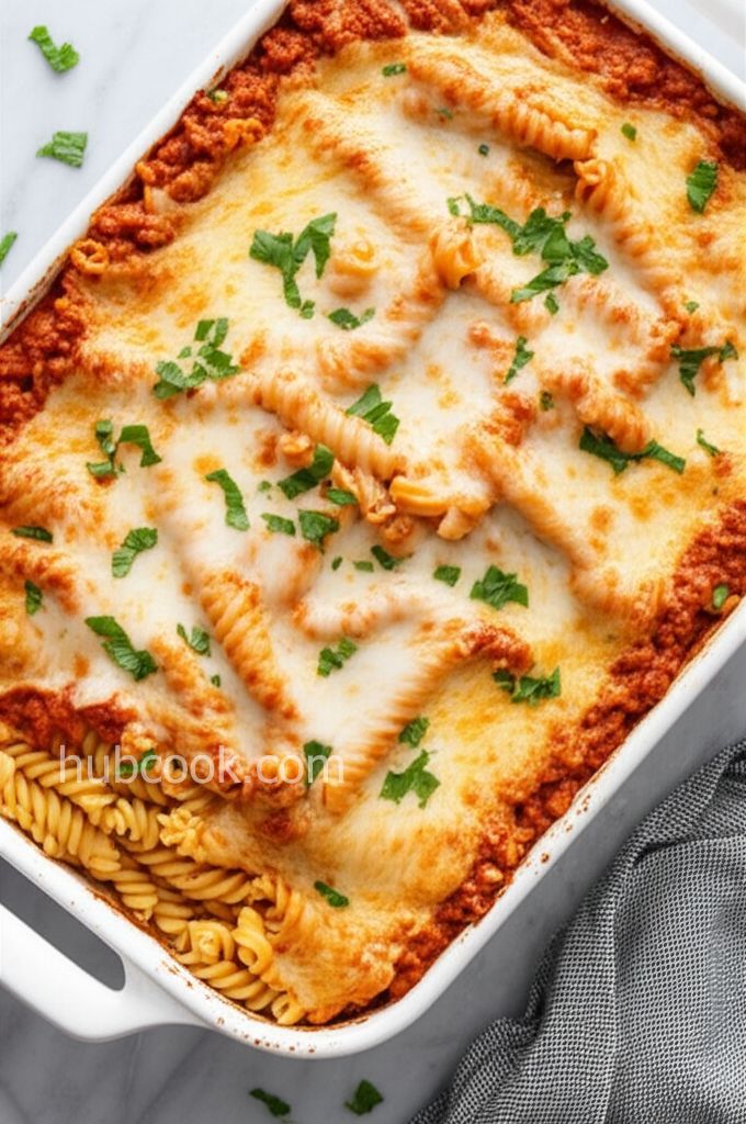 RAGÚ No Boiling Beefy Baked Ziti