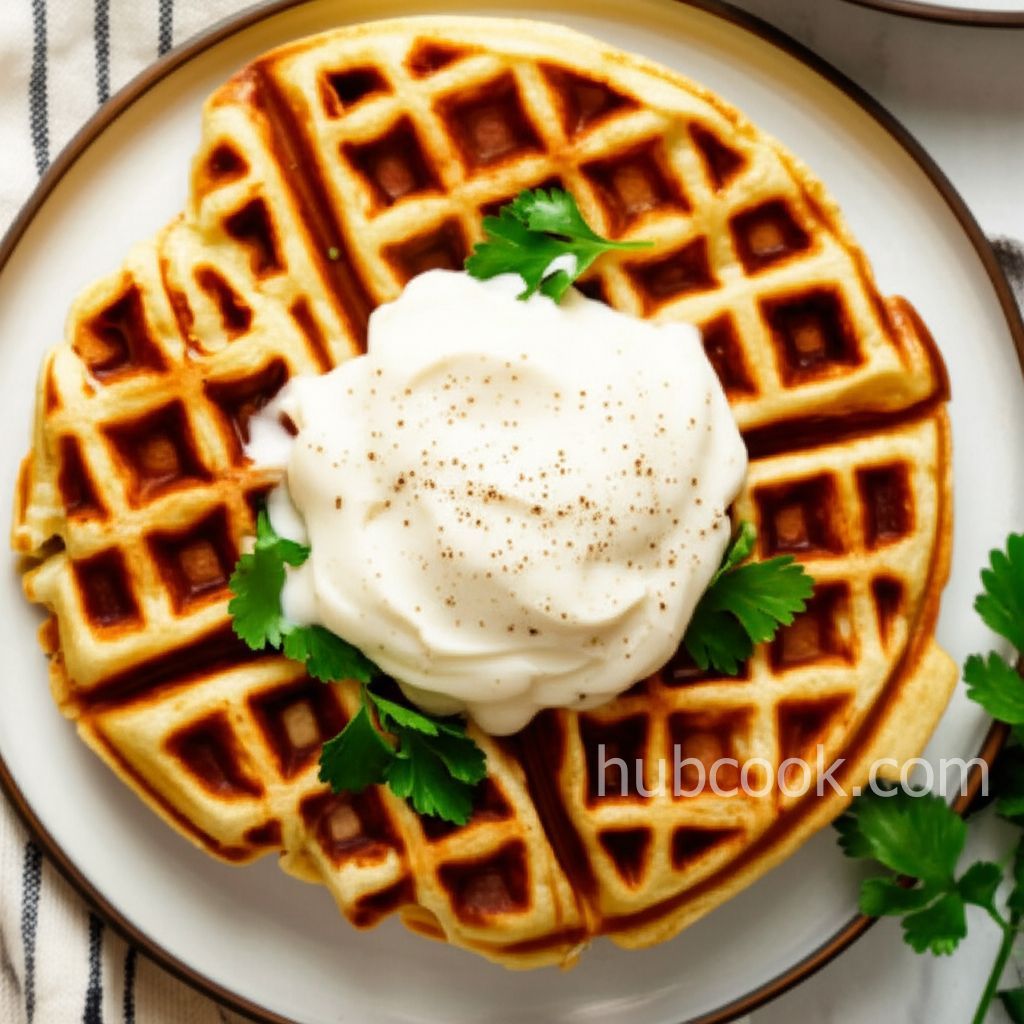 Savory Herb Waffles