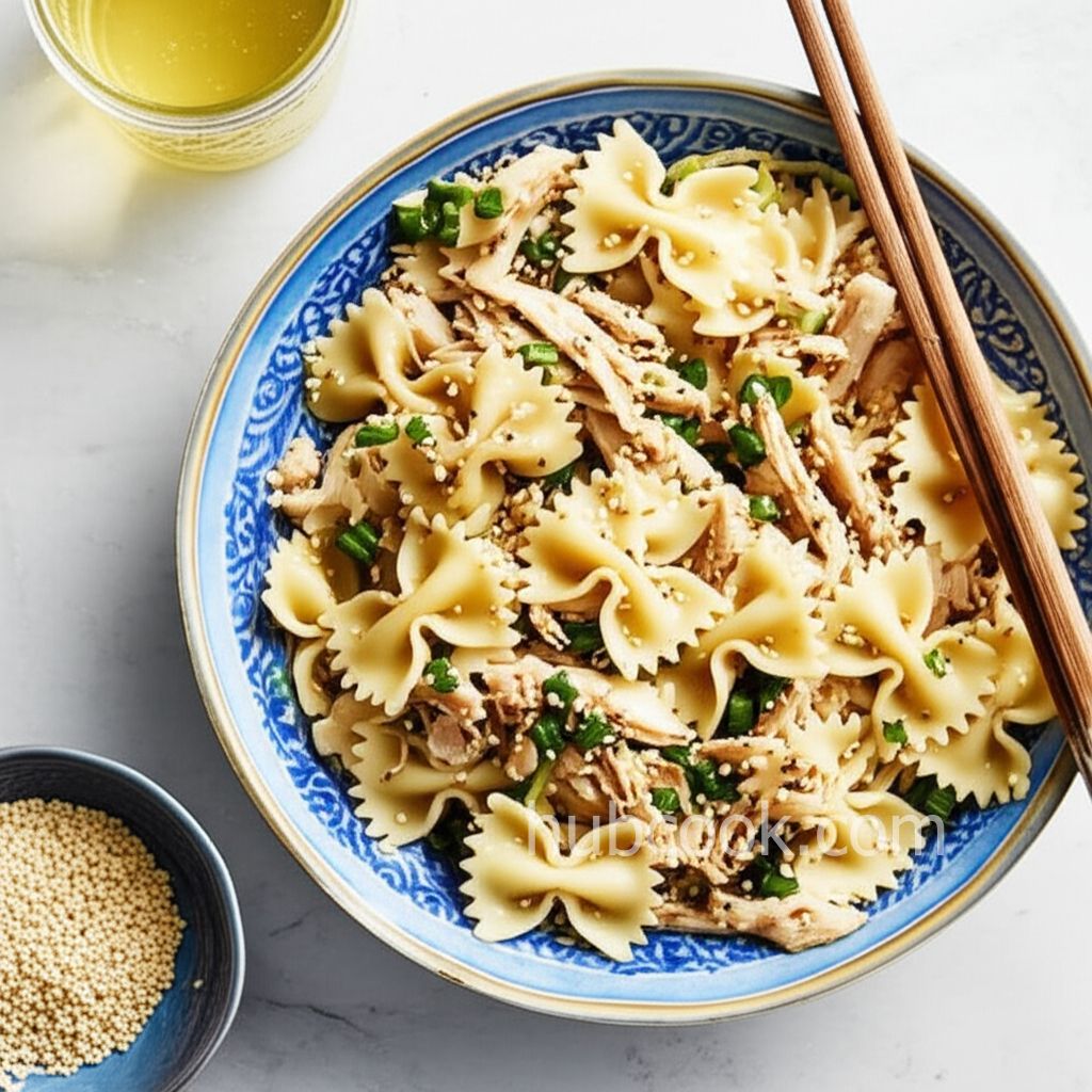 Sesame Pasta Chicken Salad