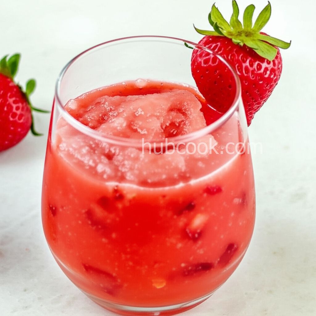 Strawberry Lemonade Slushie