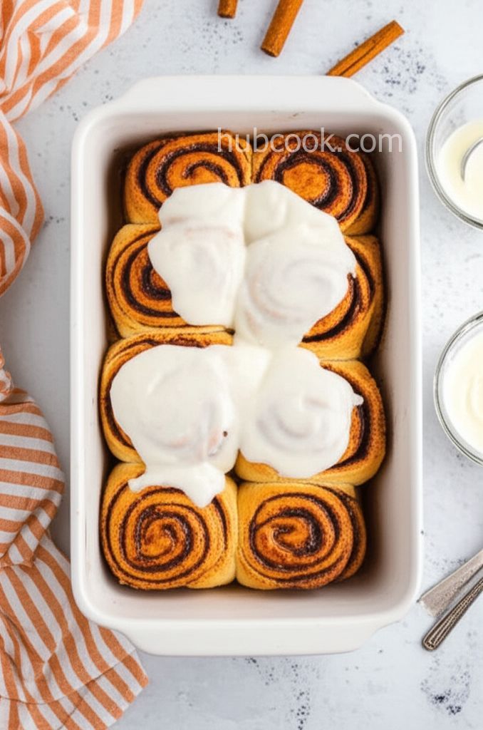Two Ingredient Dough Cinnamon Rolls
