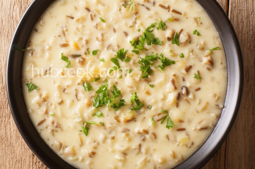 Wild Rice Cheese Soup