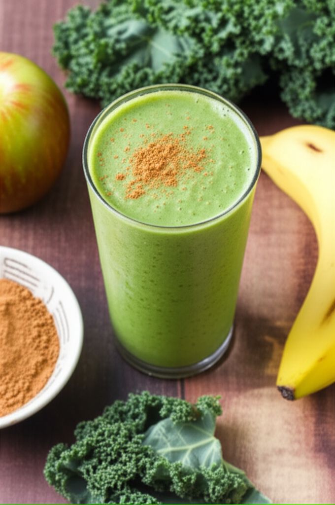 Apple and Kale Smoothie
