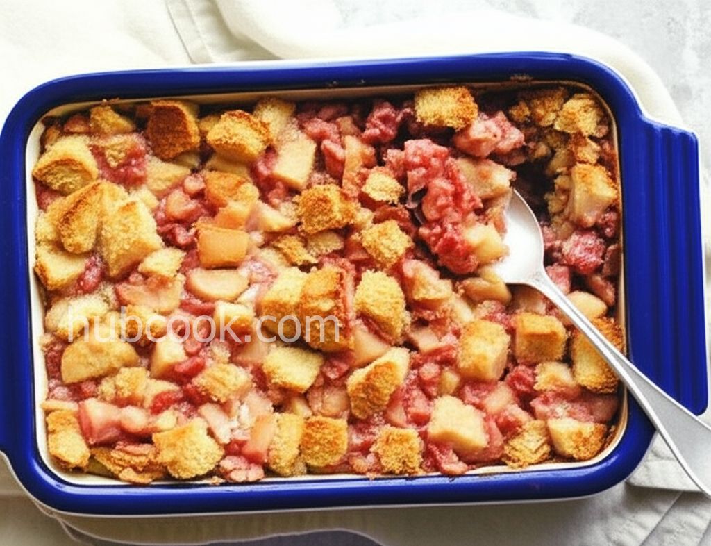 Apple-Rhubarb Dessert