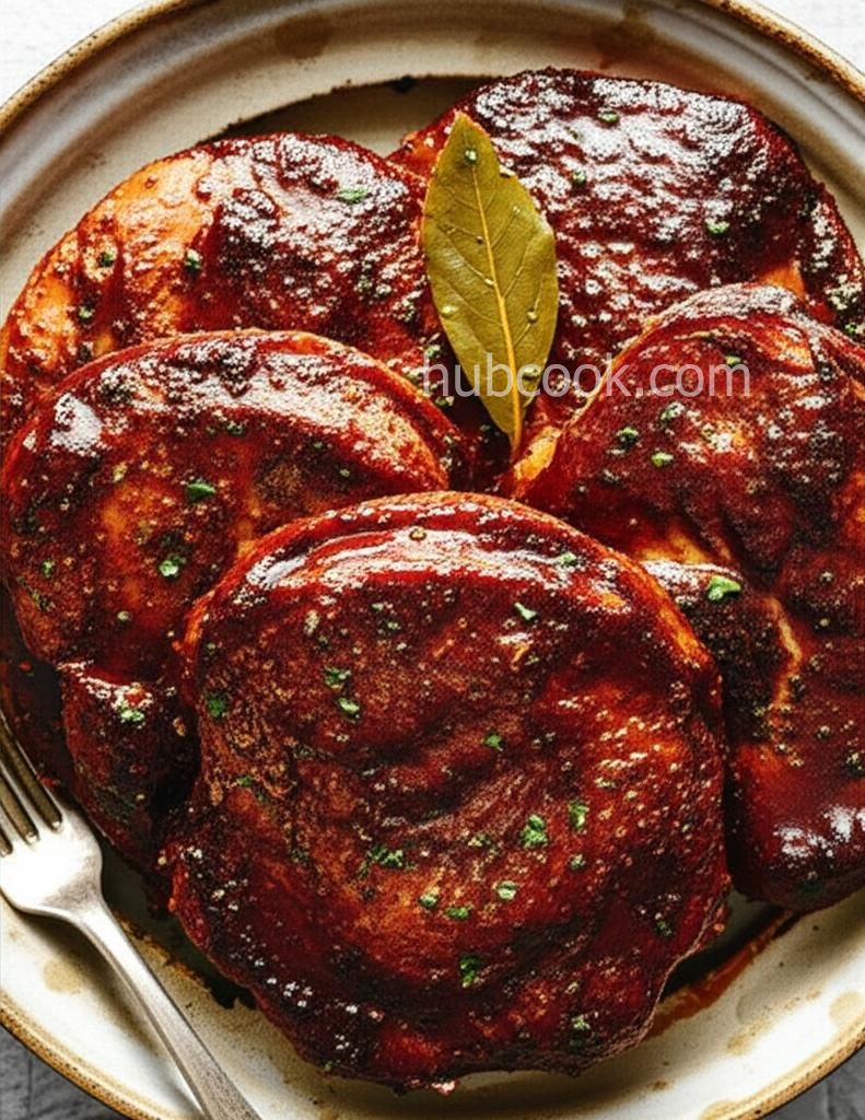 Barbecued Pork Chops