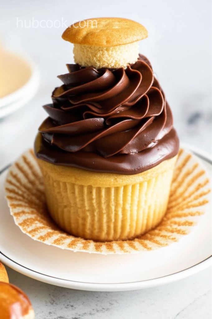 Boston Cream Pie Cupcakes