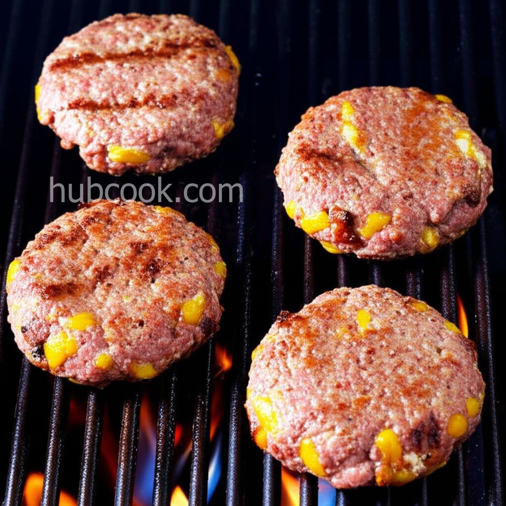 Cheddar Bacon Hamburgers