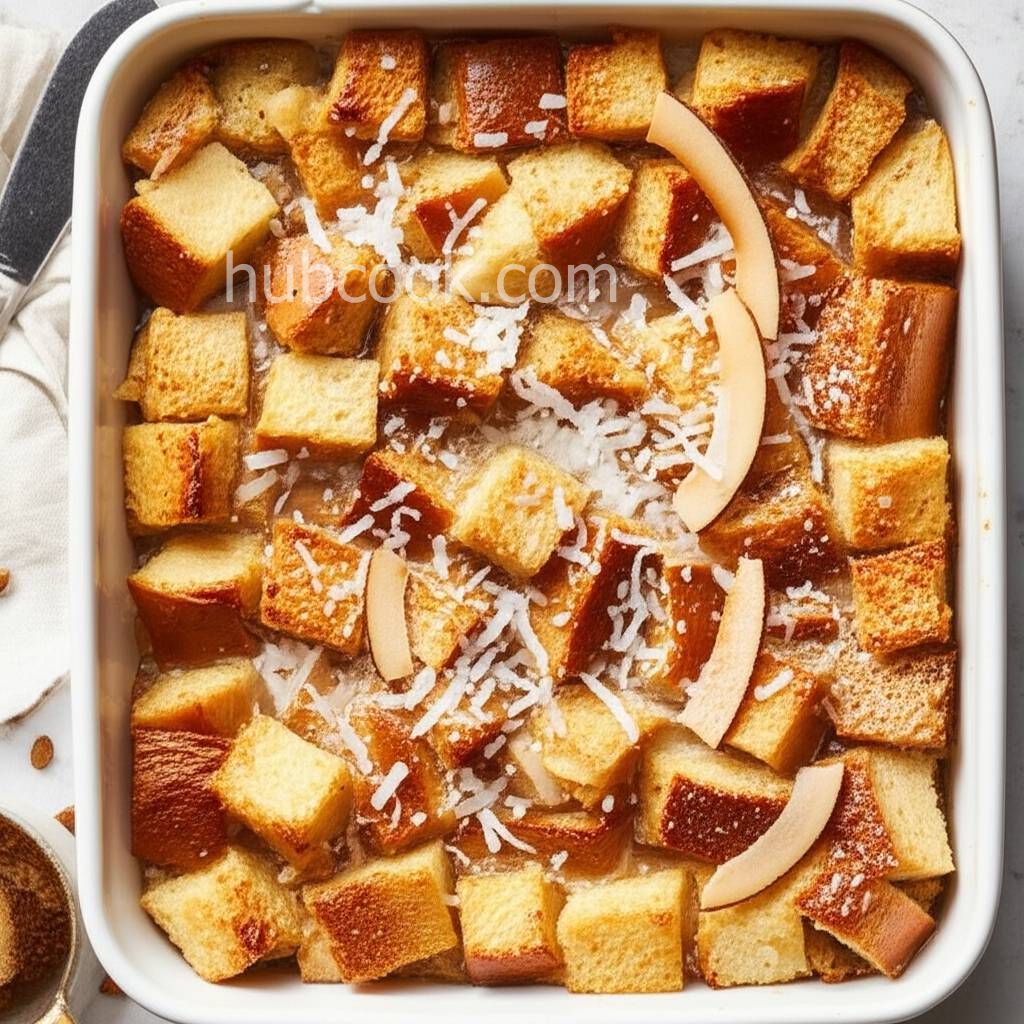 Coconut Bread Pudding