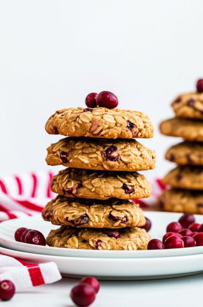Cranberry Orange Oat Cookies