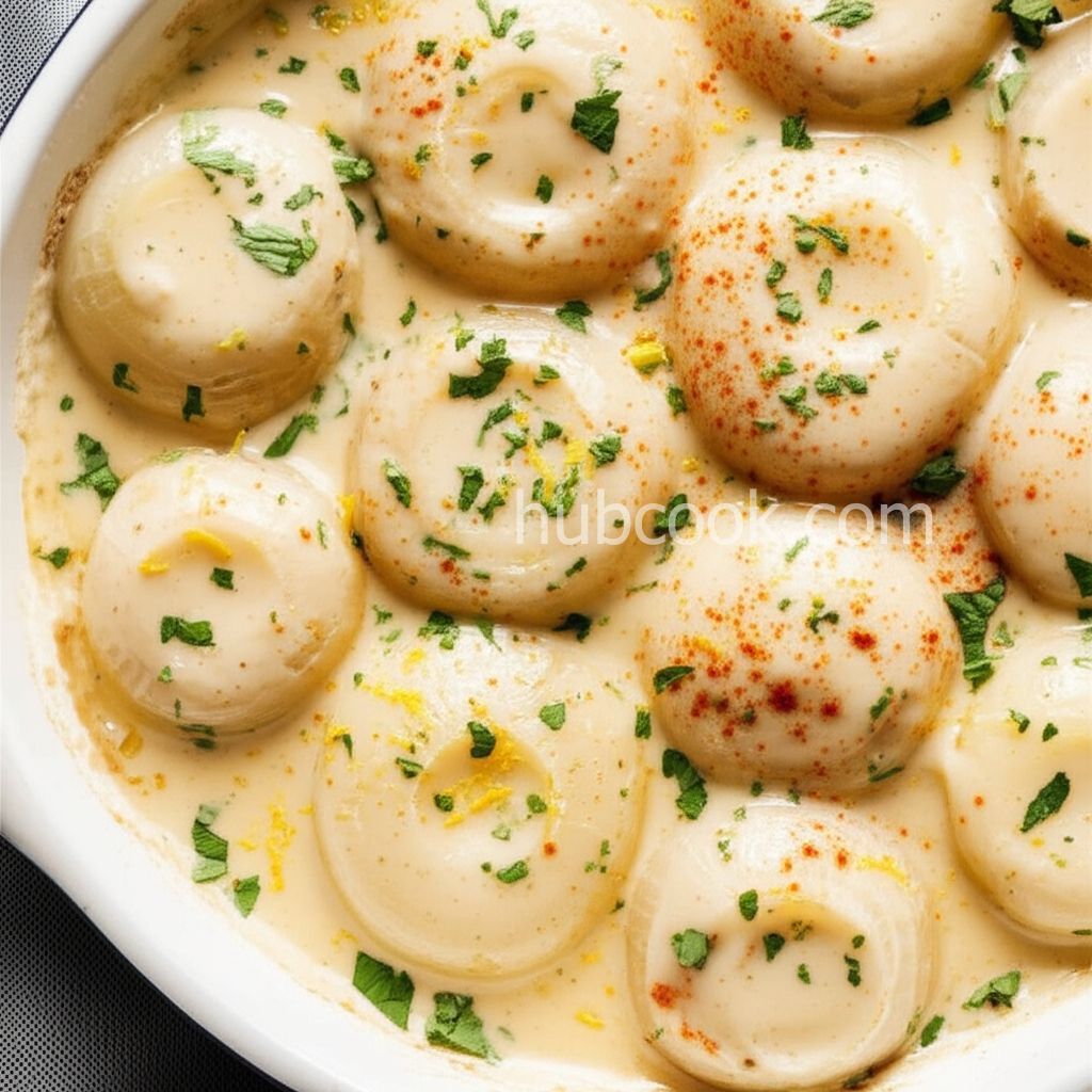 Creamed Onions and Sage