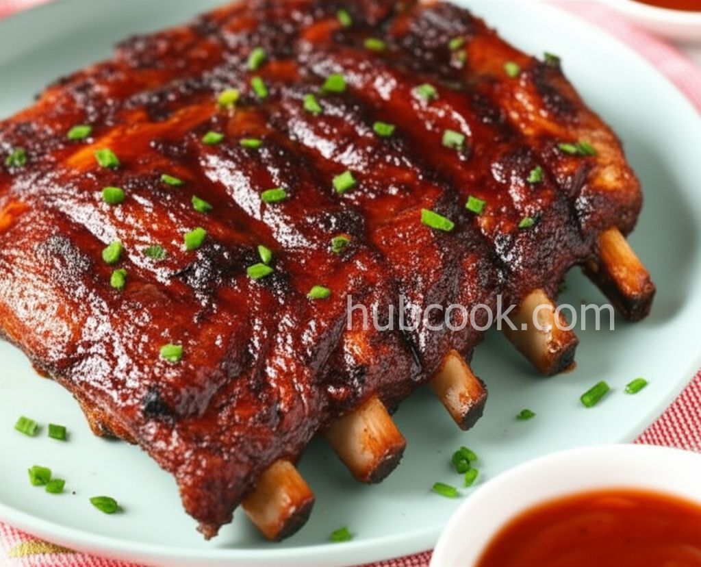 Dynamite Bourbon Ribs