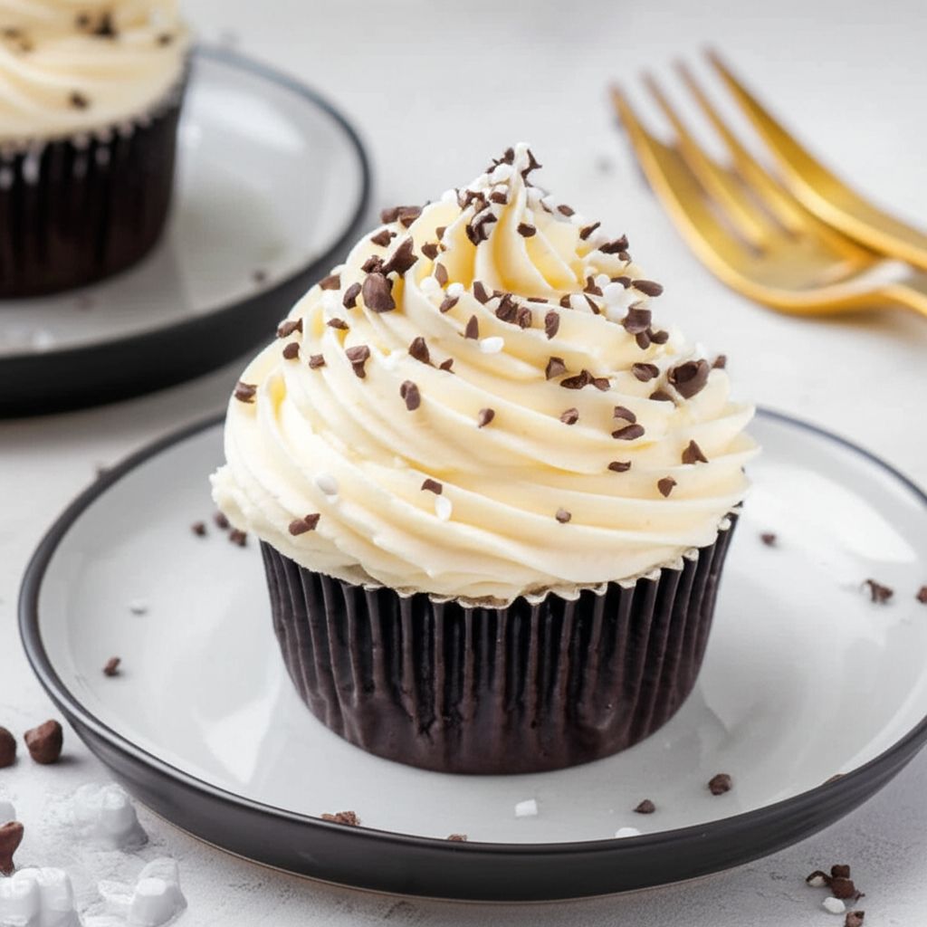 Easy Black Bottom Cupcakes
