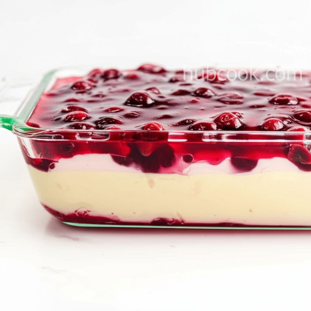 Eggnog and Cranberry Salad