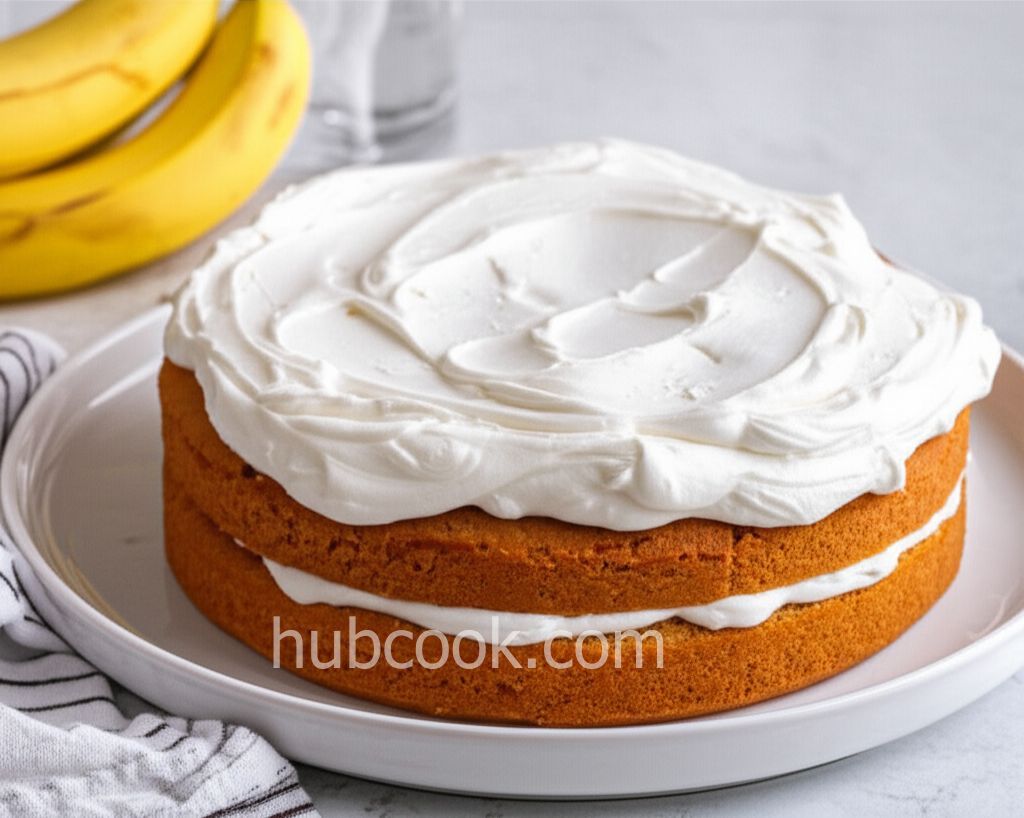 Fluffy Banana Cake