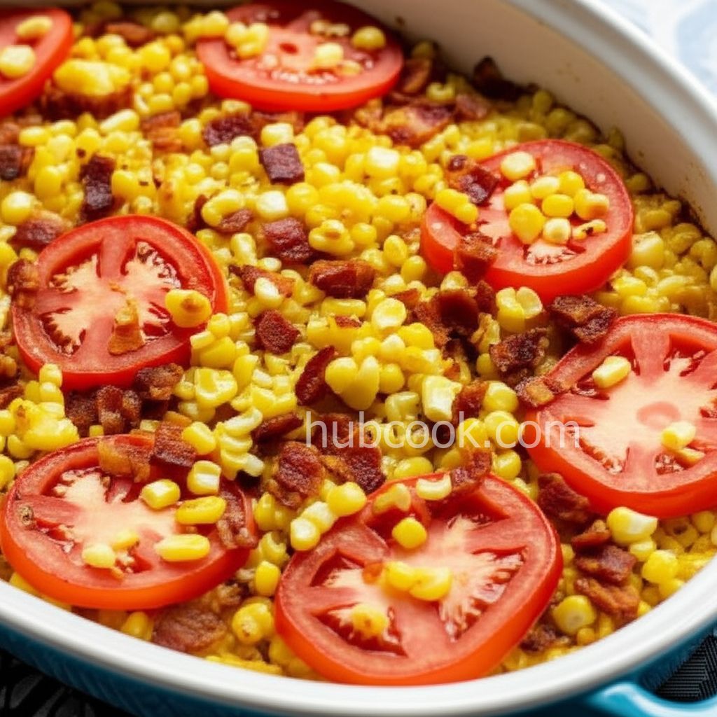 Fresh Corn and Tomato Casserole