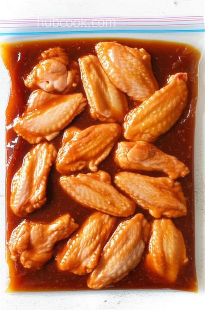 Ginger Orange Glazed Chicken Wings