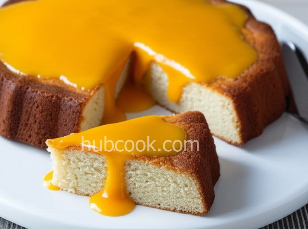 Gluten-Free Orange Almond Cake with Orange Sauce