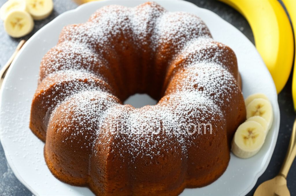 Gramma Bertha's Banana Cake