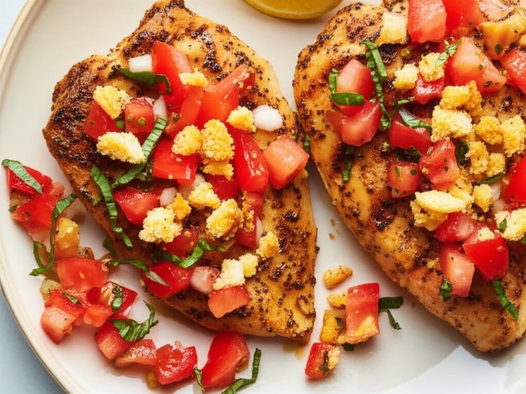 Grilled Bruschetta Chicken