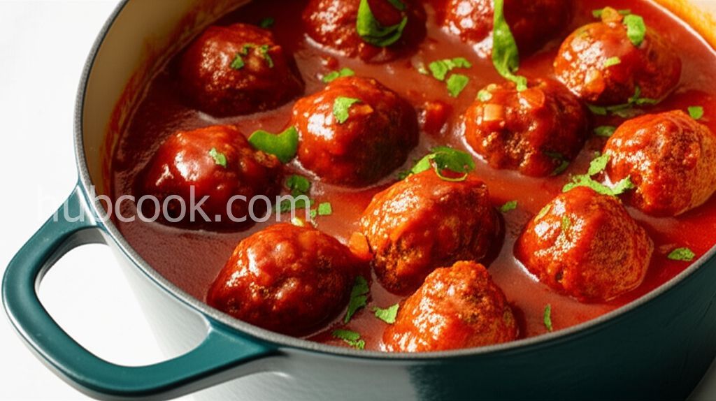 Homemade BBQ Meatballs