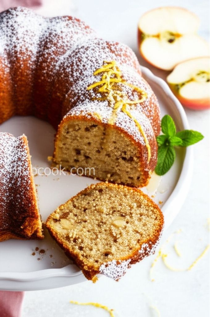 Honeyed Apple Cake